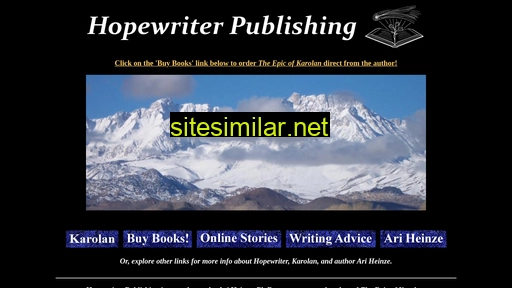 Hopewriter similar sites