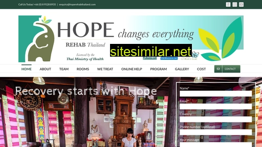 hope-rehab-center-thailand.com alternative sites