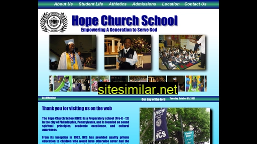 hopechurchschool.com alternative sites
