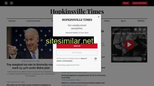 hopkinsvilletimes.com alternative sites