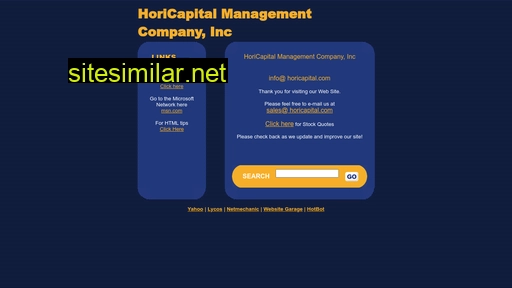 horicapital.com alternative sites