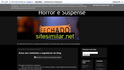 horroresuspense.blogspot.com alternative sites