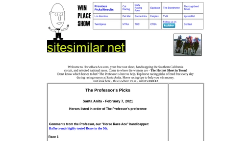 horseraceace.com alternative sites