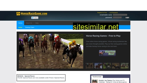 horseracegame.com alternative sites
