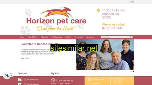 horizonpetcare.com alternative sites