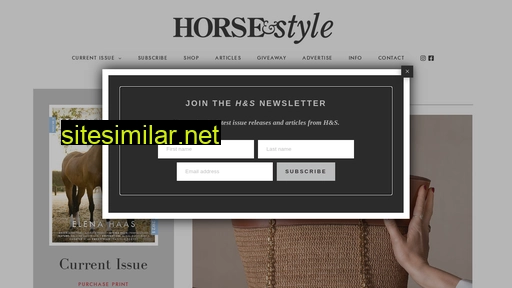 horseandstylemag.com alternative sites