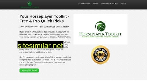 horseplayertoolkit.com alternative sites