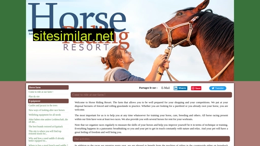 horseridingresort.com alternative sites