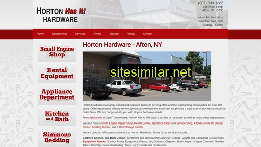 hortonhardware.com alternative sites