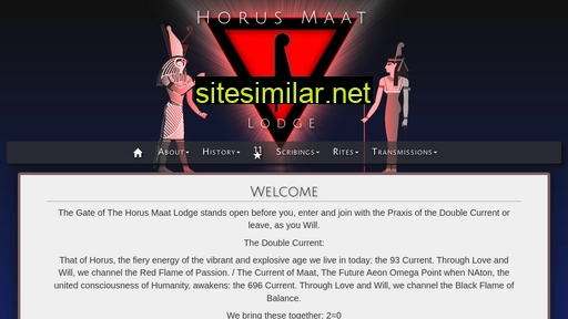 horusmaatlodge.com alternative sites