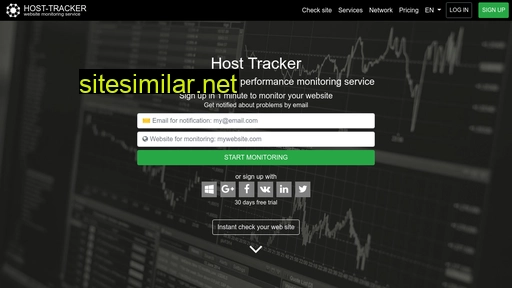 Host-tracker similar sites