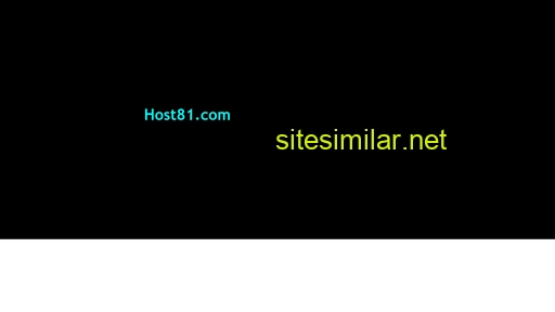 Host81 similar sites
