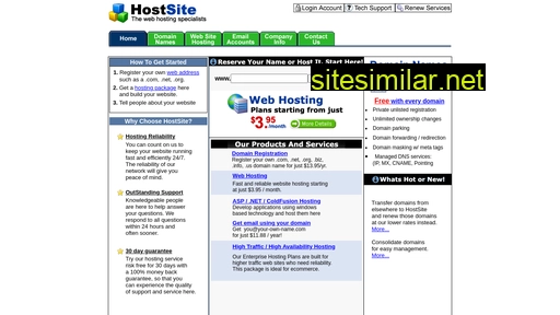 hostsite.com alternative sites