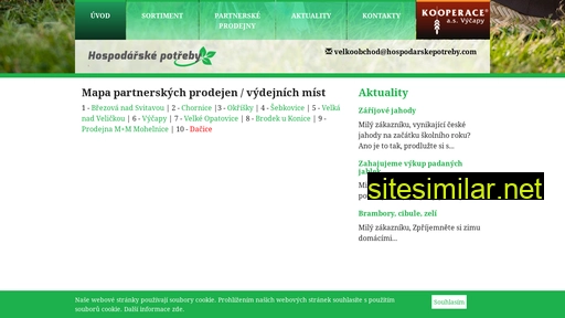 hospodarskepotreby.com alternative sites