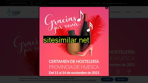 hosteleriahuesca.com alternative sites