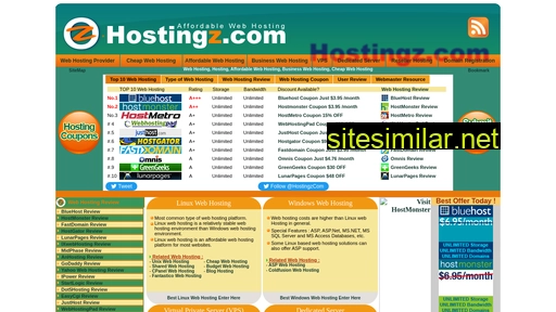 hostingz.com alternative sites