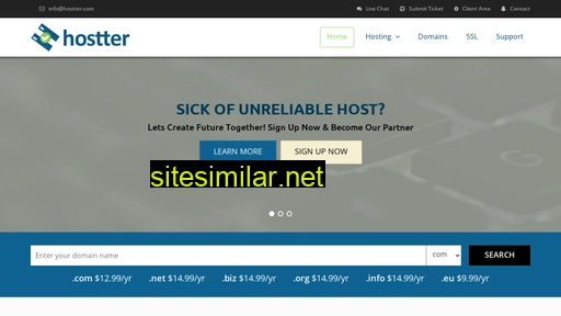hostter.com alternative sites
