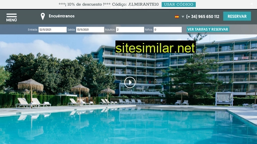 hotelalmirante.com alternative sites