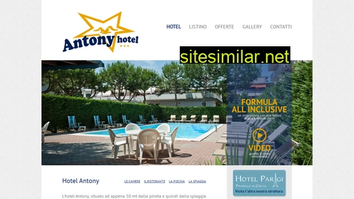 hotelantony.com alternative sites