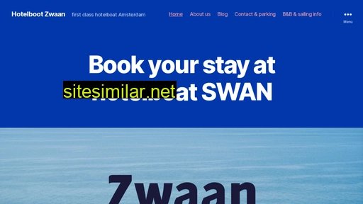 hotelboatswanamsterdam.com alternative sites