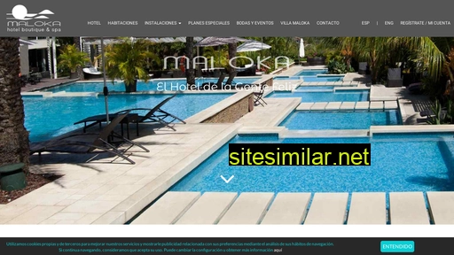 hotelboutiquemaloka.com alternative sites