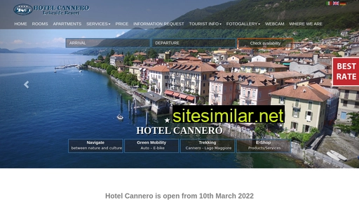 hotelcannero.com alternative sites
