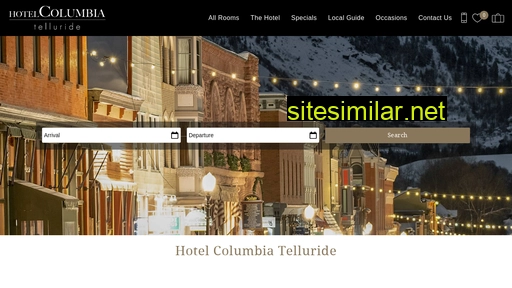 hotelcolumbiatelluride.com alternative sites