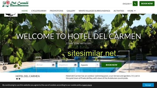 hoteldelcarmen.com alternative sites