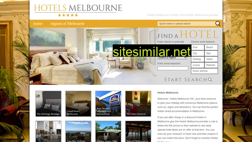 hotelesmelbourne.com alternative sites