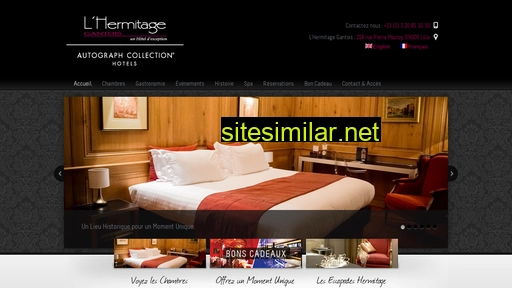 hotelhermitagegantois.com alternative sites
