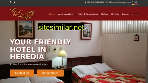 hotelhojarascas.com alternative sites