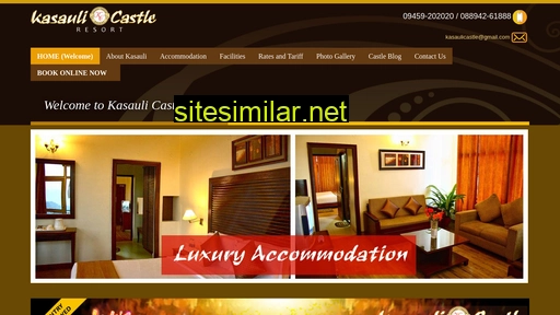 hotel.kasaulicastle.com alternative sites