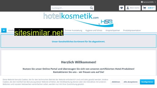 hotelkosmetik.com alternative sites