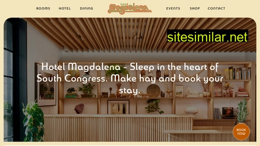 Hotelmagdalena similar sites