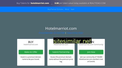 hotelmarriot.com alternative sites