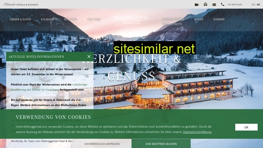 hotel-defereggental.com alternative sites