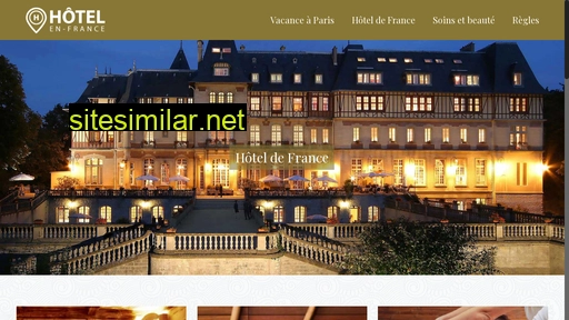 Hotel-en-france similar sites
