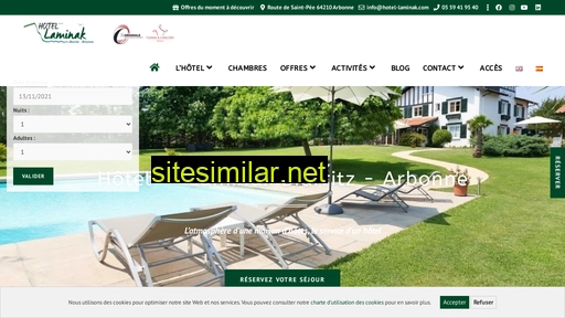 hotel-laminak.com alternative sites