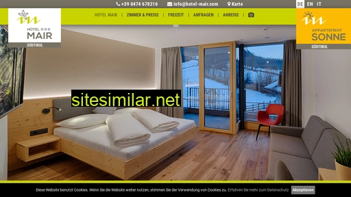hotel-mair.com alternative sites