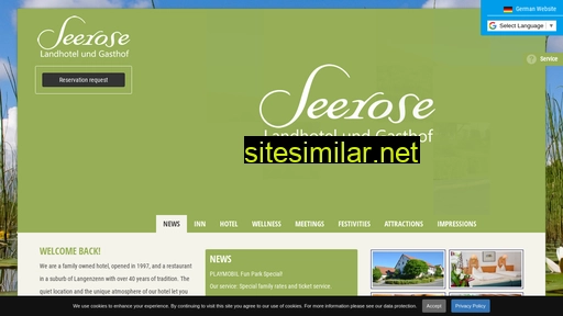 hotel-seerose.com alternative sites