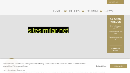 hotel-tyrol-schenna.com alternative sites