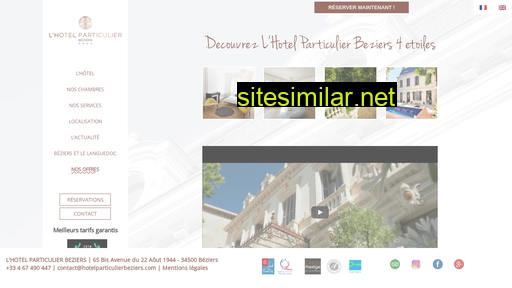Hotelparticulierbeziers similar sites