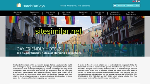 hotelsforgays.com alternative sites
