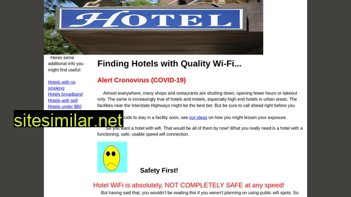 hotelswithwifi.com alternative sites