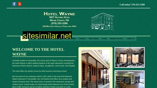 hotelwayne.com alternative sites