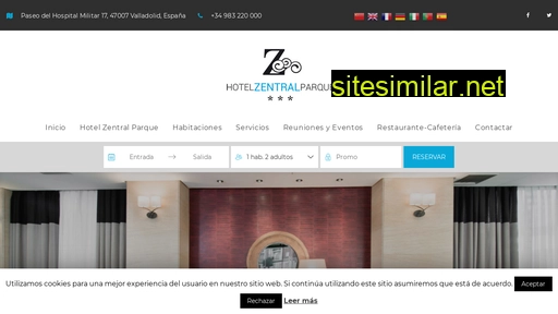 hotelzentralparque.com alternative sites