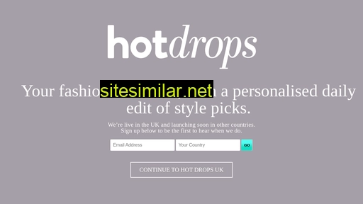 Hotdrops similar sites