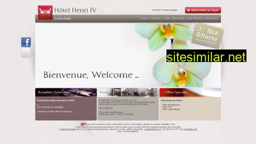hotel-henri-iv.com alternative sites