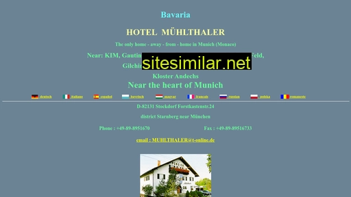 hotel-muehlthaler.com alternative sites
