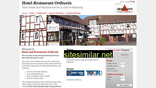 hotel-orthwein.com alternative sites